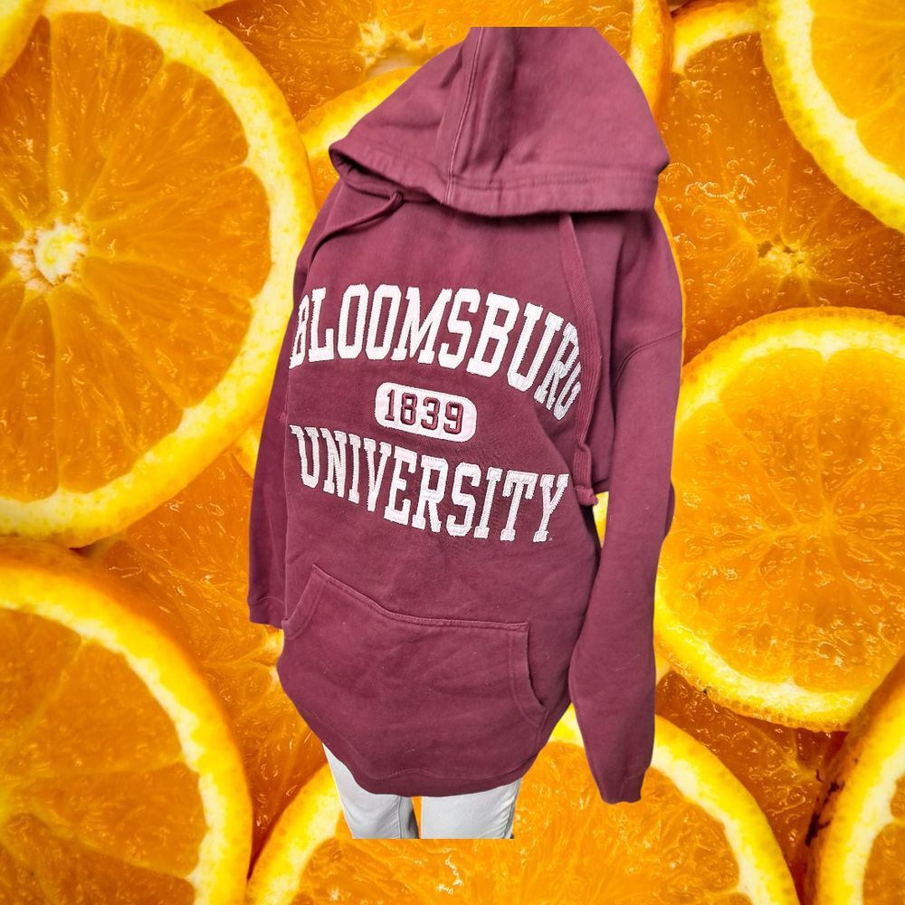 Ouray‎ Bloomsburg University 1839 Burgundy Pullover Hoodie Sweatshirt College M